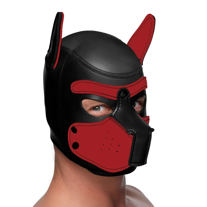 Vibrators Fairvillacom Spike Neoprene Puppy Hood Red