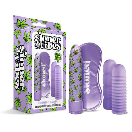 Vibrators Fairvillacom Stoner Vibes Bonga Bunga Stash Kit Purple