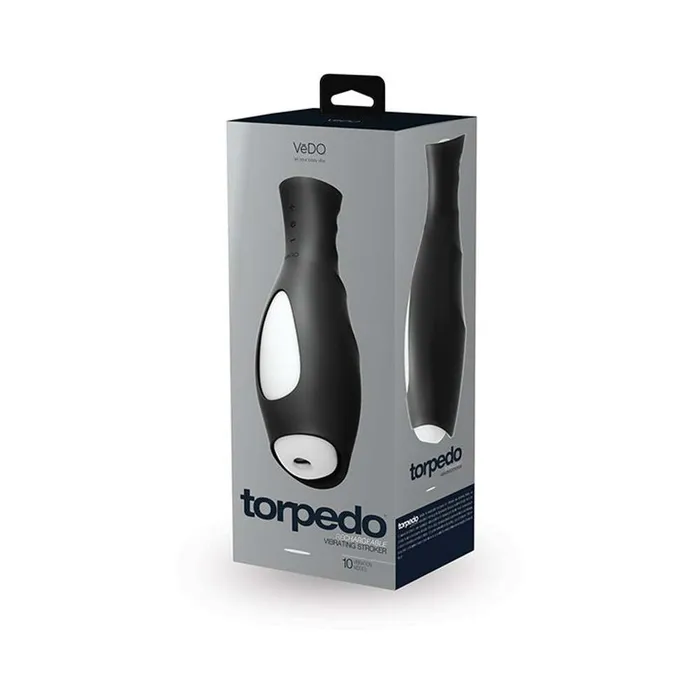 Vibrators Fairvillacom Vedo Torpedo Vibrating Stroker Black