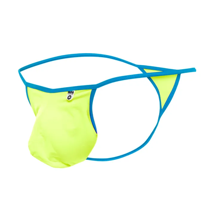Vibrators Magic Pouch Thong Lime SM Fairvillacom