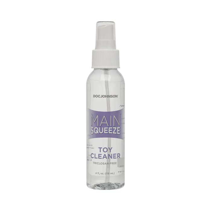 Vibrators Main Squeeze Toy Cleaner 4 fluid ounces Fairvillacom