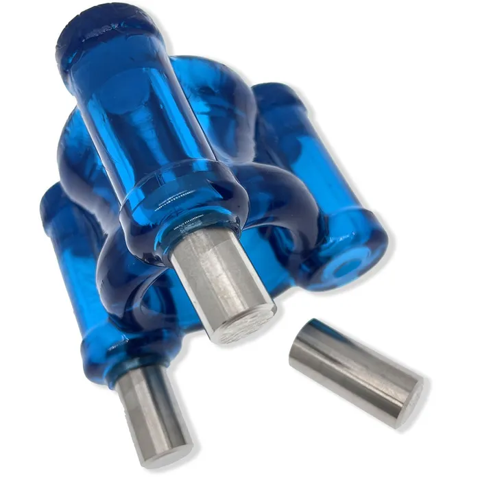 Vibrators Oxballs Heavy Squeeze Ballstretcher Space Blue Fairvillacom