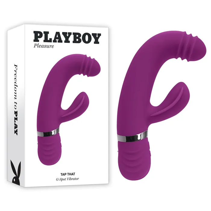 Vibrators Playboy Pleasure TAP THAT Rabbit GSpot Vibe ShhhWndsr