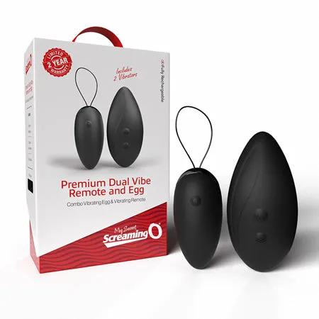 Vibrators Screaming O Premium Dual Vibe Remote Egg Fairvillacom