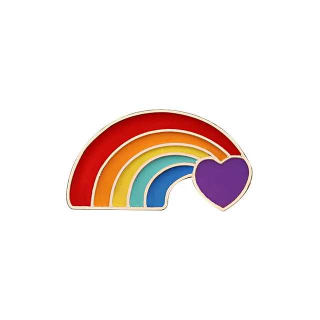 Vibrators ShhhOb LGBT Pride lapel badges 7 assorted styles Vibrators ShhhOb LGBT Pride lapel badges 7 assorted styles