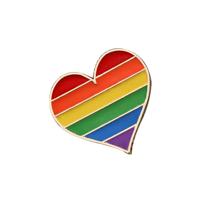 Vibrators ShhhOb LGBT Pride lapel badges 7 assorted styles Vibrators ShhhOb LGBT Pride lapel badges 7 assorted styles