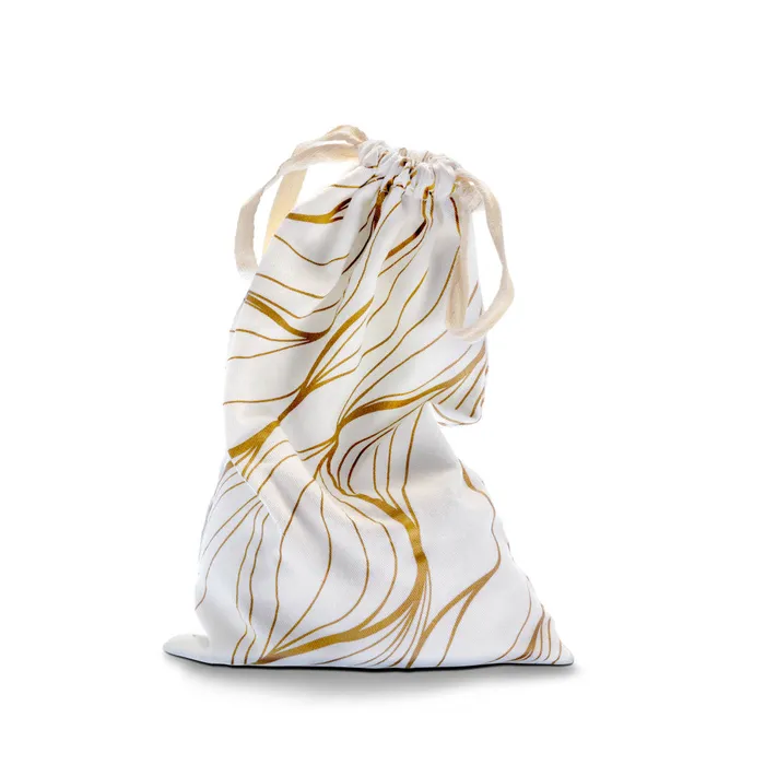 Vibrators ShhhWndsr The Collection Embrace Sex Toy Storage Bag Gold Swirl Vibrators ShhhWndsr The Collection Embrace Sex Toy Storage Bag Gold Swirl
