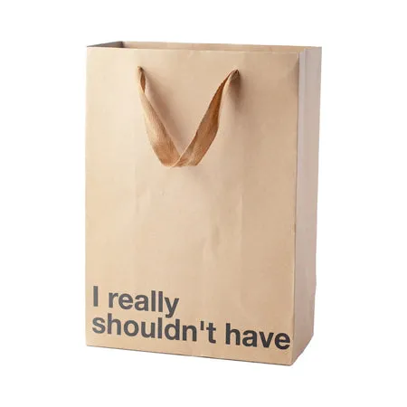 Vibrators Snarky Gift Bags I Really Shouldnt Have 3pk Fairvillacom