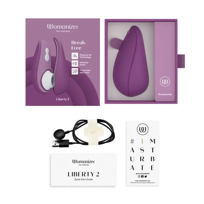 Vibrators Wow Tech Group Womanizer Liberty 2