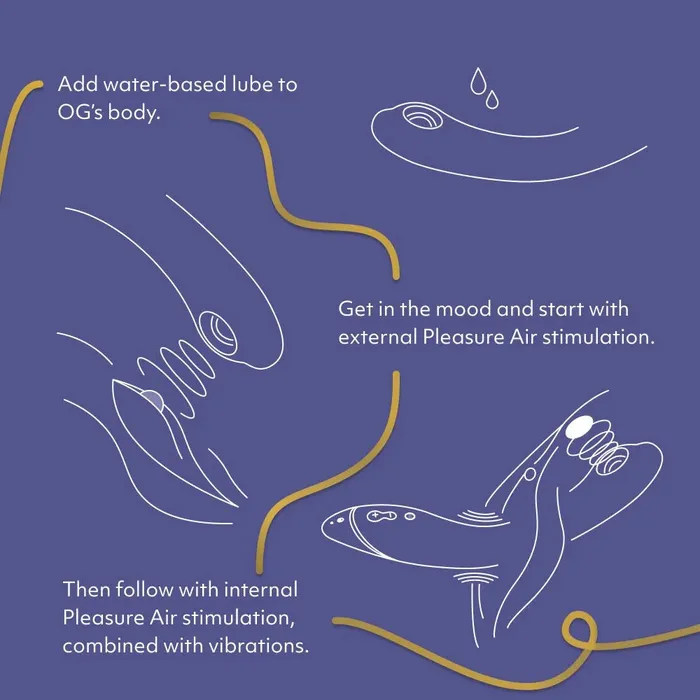 Vibrators Wow Tech Group Womanizer OG AirPleasure Gspot Vibe