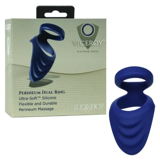 Viceroy Perineum Dual Ring Blue Fairvillacom Vibrators
