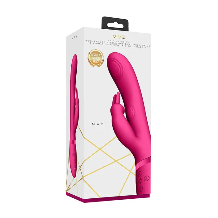 Vive May Dual Wave Vib CGSpot Rab Pk Fairvillacom Vibrators